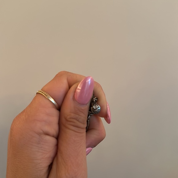 J.CREW GOLD DANGLE FLOWER NECKLACE - Picture 4 of 4